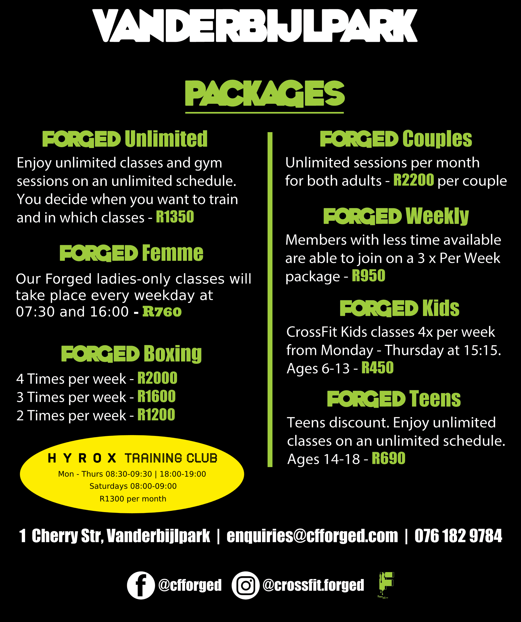 CrossFit Vanderbijlpark CrossFit Vanderbijlpark